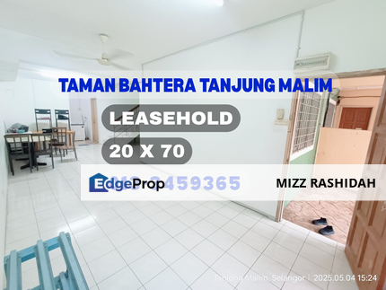 Taman Bahtera Tanjung Malim Double Storey Terrace FULLY FURNISHED, Selangor, Kerling