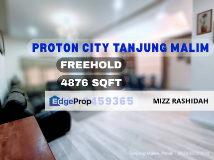 Proton City Tanjung Malim Double Storey Semi Detached House FULLY FURNISHED, Perak, Batang Padang