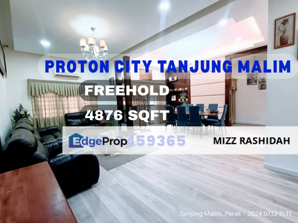 Proton City Tanjung Malim Double Storey Semi Detached House FULLY FURNISHED, Perak, Batang Padang