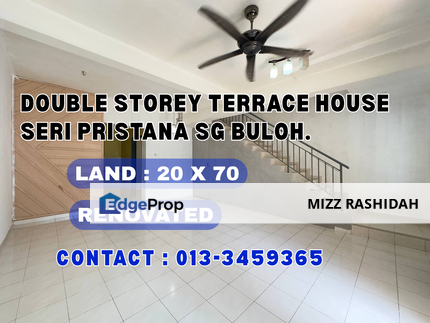 Seri Pristana SP 3 Sungai Buloh Double Storey Terrace House RENOVATED for sale. , Selangor, Sungai Buloh