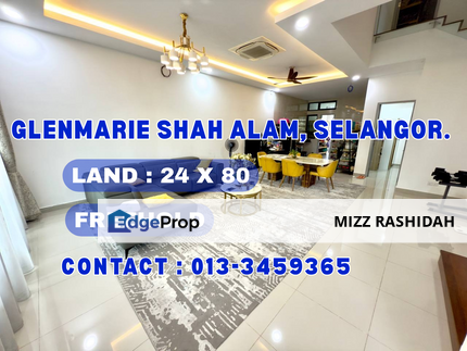 Glenmarie Shah Alam Selangor | Double Storey Superlink Terrace Temasya Legasi FREEHOLD for sale. , Selangor, Glenmarie