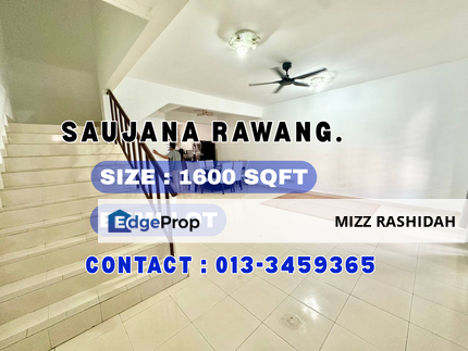 Saujana Rawang, Selangor | Double Storey Terrace House for sale. , Selangor, Rawang