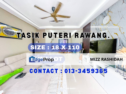 Acacia Park Bandar Tasik Puteri Rawang | Double Storey Terrace House RENOVATED WITH ID for sale. , Selangor, Rawang