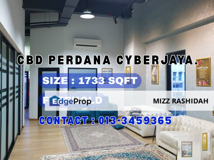 CBD Perdana 3 Cyberjaya Office for sale, Selangor, Cyberjaya
