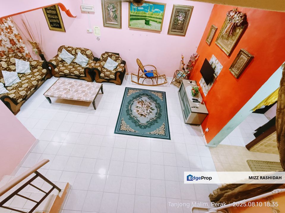 Taman Wangsa Jaya Tanjong Malim | Rumah Teres Dua Tingkat FULLY FURNISHED, Perak, Batang Padang