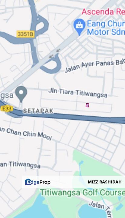 Taman Tiara Titiwangsa, Setapak Kuala Lumpur, LOT BUNGALOW FOR SALE, Kuala Lumpur, Setapak