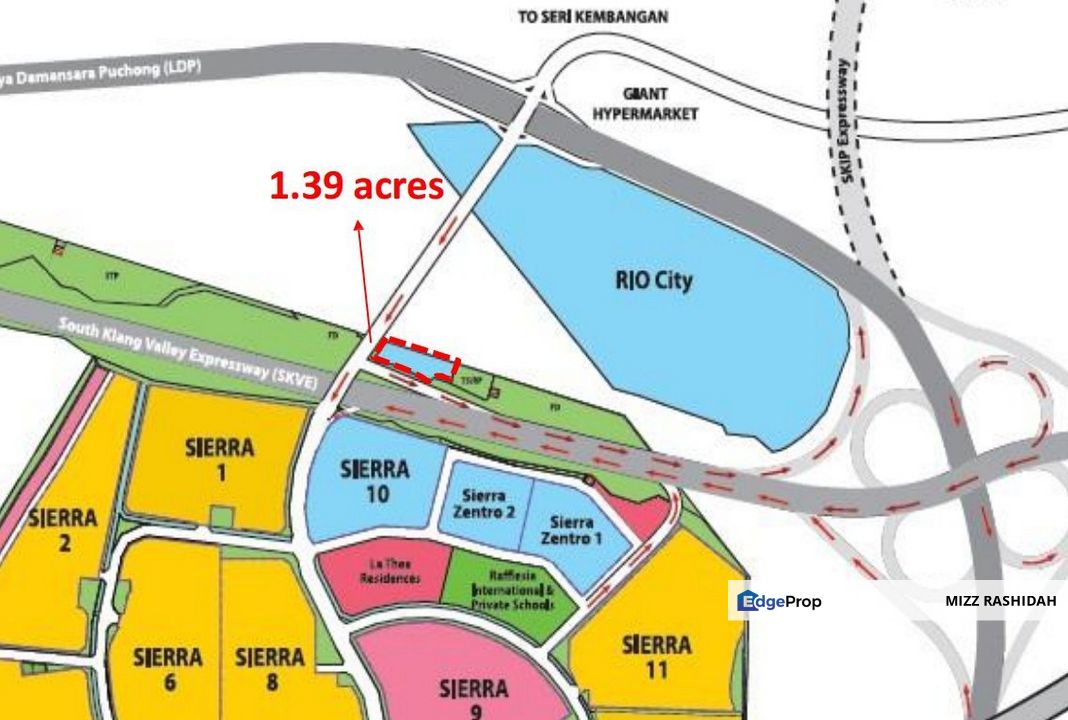 ZENTRO 1, BANDAR 16 SIERRA PUCHONG SELANGOR, PETROL STATION LAND FOR RENT, Selangor, Puchong