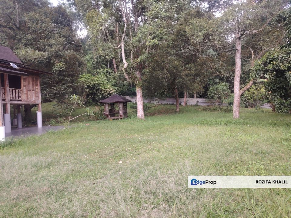 Dusun Hulu Langat Batu 15 ada akses jalan serta rumah banglo untuk dijual, Selangor, Hulu Langat