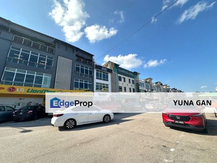 Taman Nusa Bestari Three Storey Shoplot Endlot with Useable RC Roof Top , Johor, 