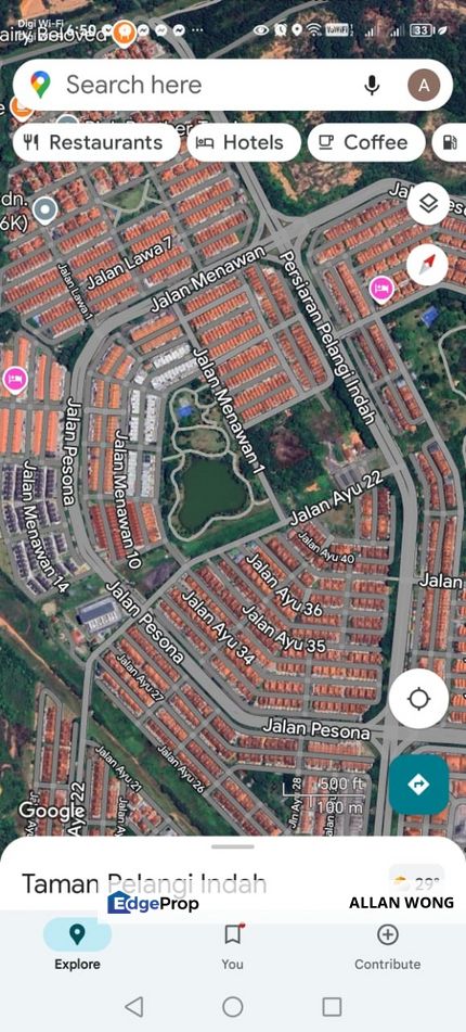 Pelangi Indah Petrol Station Land * 27000 Sqft Land, Johor, Johor Bahru