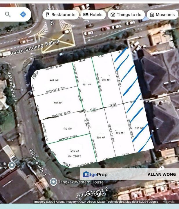 For Sale  Adjoinning 8 x Semi-D Land  Taman Suria @ Jalan Suria , Johor, Johor Bahru