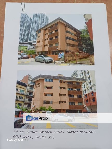 PRIME FREEHOLD BUILDING FOR SALE – BRICKFIELDS, Kuala Lumpur, KL City
