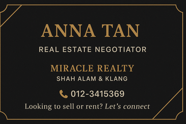 Nadira Bandar Bukit Raja Klang Brand New Double Storey House