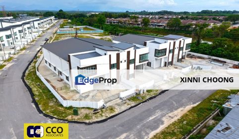 kawasan perindustrian pengkalan 3 semi D factory for rent, Perak, Ipoh
