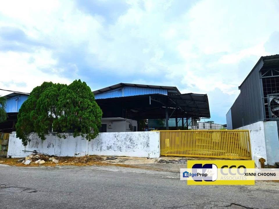 Rima lahat industrial area 1 storey detached factory for sale , Perak, Ipoh