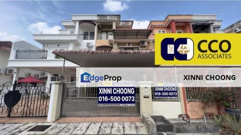 Panorama Lapangan Perdana 2.5 storey terrace house for sale , Perak, Ipoh