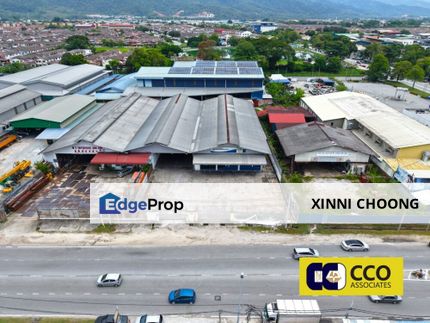 Menglembu detached factory for rent, Perak, Menglembu