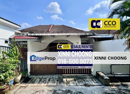 taman kemuncak single storey for sale, Perak, Ipoh
