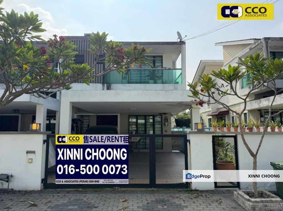 Taman Pengkalan Tiara Ipoh Intermediate Corner House For Sale, Perak, Ipoh