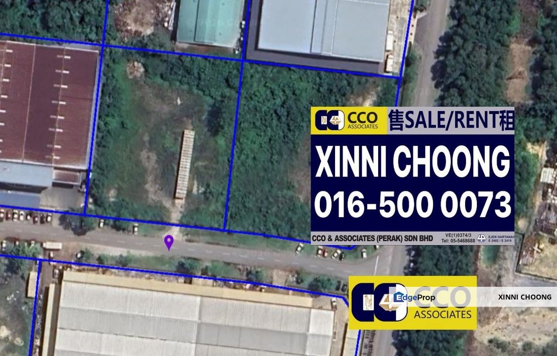 Taman Batu Gajah Perdana Industrial Land For Sale, Perak, Pusing