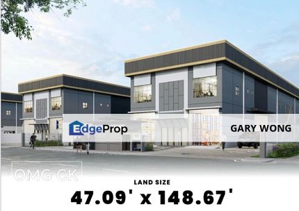 Jenjarom New Launch Project 2 storey Semi D Cluster Factory 47x148 Freehold Complete 2025 Balance last Two Units , Selangor, Jenjarom