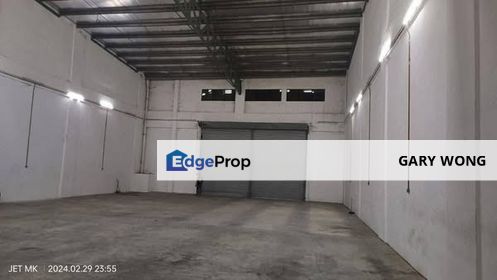 Aman Perdana Meru Klang 1.5 Storey Factory Warehouse 5200sqft 150amps Height 30ft Freehold Sale , Selangor, Klang