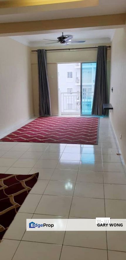 Pelangi Heights Condo Phase 2 Klang 1154sqft 3r2b Renovated Below Market Value Freehold Gated Guarded for Sale, Selangor, Klang