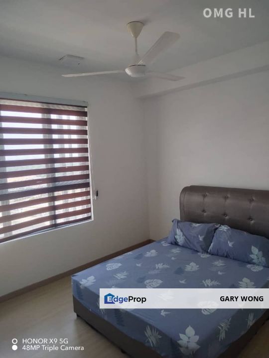 Gravit8 Service Residence Kota Bayuemas Klang 792sqft 2r2b Good Condition Partial Furnished 24hrs Security Guarded for Rent, Selangor, Klang