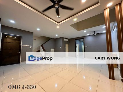 Bandar Bukit Raja Double Storey Super Link House Fully Renovated Extended Gated Guarded Freehold for Sale, Selangor, Klang