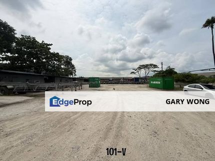 Kampung Pendamar Port Klang Industrial Flat Land 1.08 acres Main Road Access Strategic Location Parking Lorry for Rent, Selangor, Klang