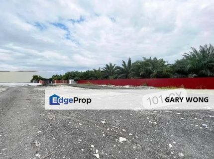 Sijangkang Telok Panglima Garang Flat Land 30000 sqft with Fencing for Rent, Selangor, Telok Panglima Garang