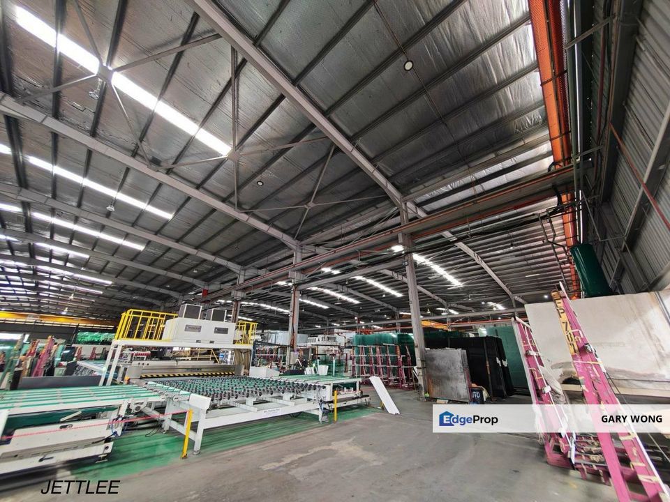 Taman Perindustrian Puchong Utama Heavy Factory Warehouse 3.345 acres 6000amps Floor Loading 5 Tons CCC Freehold for Sale , Selangor, Puchong
