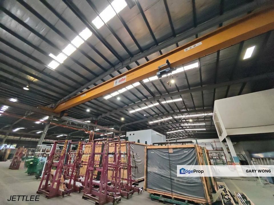 Taman Perindustrian Puchong Utama Heavy Factory Warehouse 3.345 acres 6000amps Floor Loading 5 Tons CCC Freehold for Sale , Selangor, Puchong