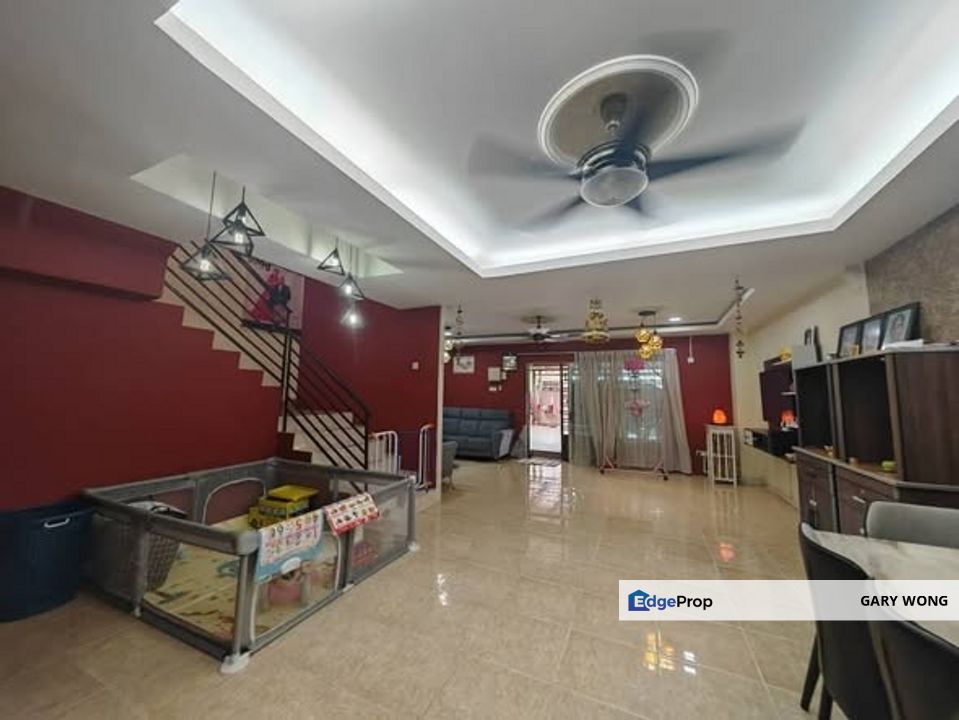Taman Sentosa Dato Dagang Klang 2 Storey House 22x75 4r4b Reno Extended Below Value Gated Guarded Freehold for Sale , Selangor, Klang
