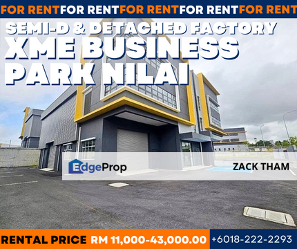 SEMI-D Factory XME Business Park Nilai, Negeri Sembilan, Nilai