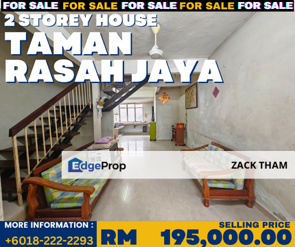 2 Storey House Taman Rasah Jaya, Negeri Sembilan, Seremban