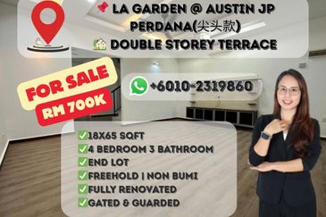 AustinCrest 热门区 LAGarden 双层排楼EndLot 🤩 屋子Condition超好🔥