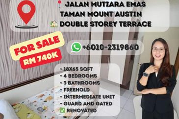 Austin Boulevard 双层排楼 这里不用怕𝙍𝙤𝙪𝙣𝙙𝙖𝙗𝙤𝙪𝙩 塞车👍🏻 😍屋主自住 屋况保养超级好♥️