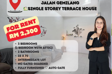 Kulai KCC Single Storey for rent
