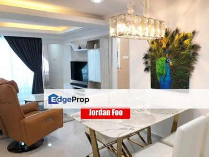 Sri Perdana Tastefully Renovated Fully Furnish 970SF 2 car parks near Gurney, Penang, Georgetown