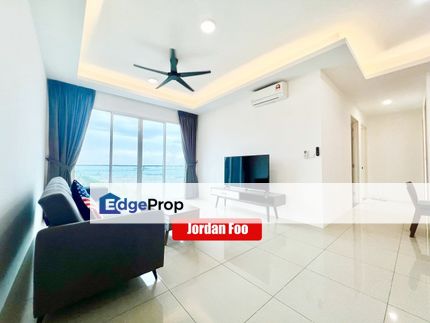 Quaywest Residence Seaview 1219sf Renovated Best Buy 2cp Queensbay, Penang, Batu Uban
