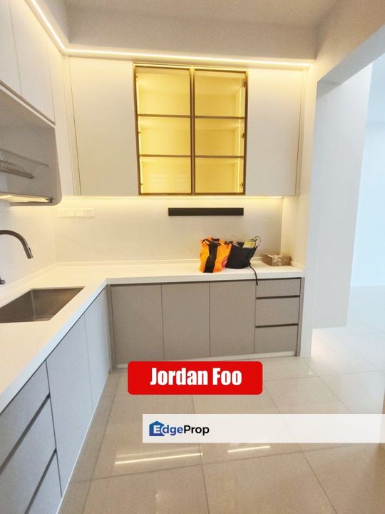 The Zen High Floor Fully Seaview Renovated 850sf 2cp near to Queensbay, Penang, Bayan Lepas