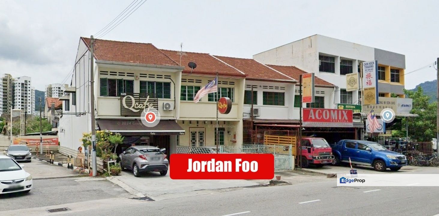 2 Storey Shop House Jalan Air Itam Face Main Road Built up 3500sf, Penang, Ayer Itam