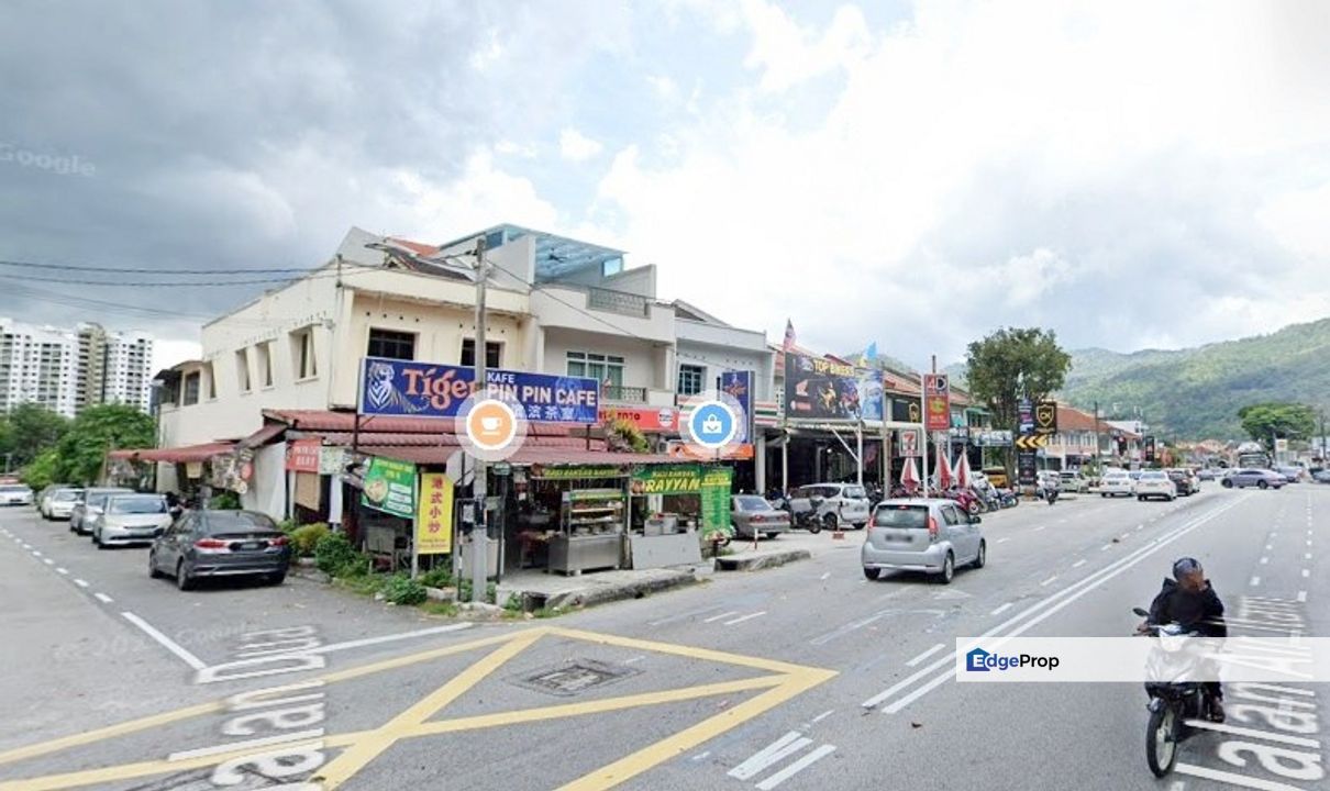 2 Storey Shop House Jalan Air Itam Face Main Road Built up 3500sf, Penang, Ayer Itam