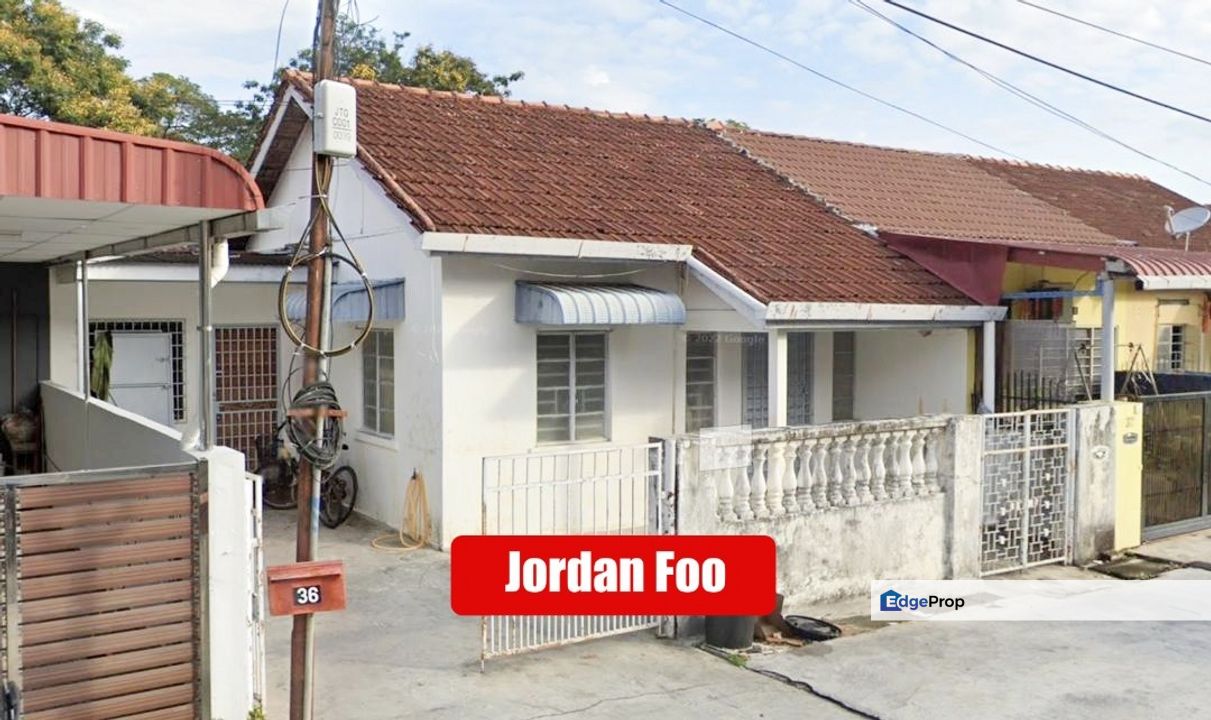 Single Storey Semi D Jalan Tan Lu Ghee P Ram Lee Taman Free School, Penang, Ayer Itam