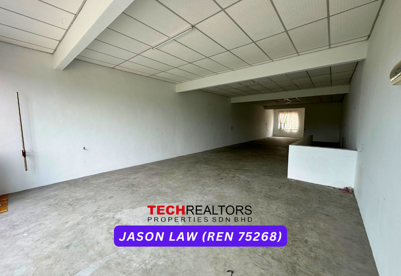 Taman Songket Indah - Jalan Kuala Ketil | Ground / 1st Floor For Rent | Front Back Roller Shutter - Easy Loading