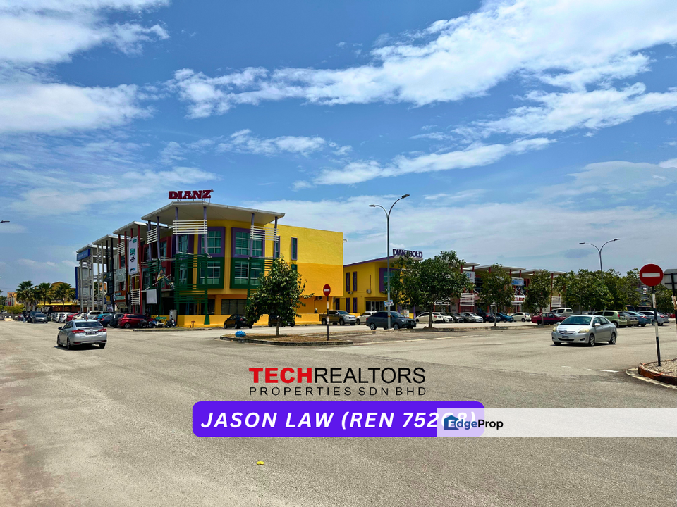 Bertam Walk - Pusat Bandar Bertam Perdana - 3 Storey Shoplot (Facing Road) | Near To Bertam Avenue & Sunshine Shopping Mall, Penang, Bertam