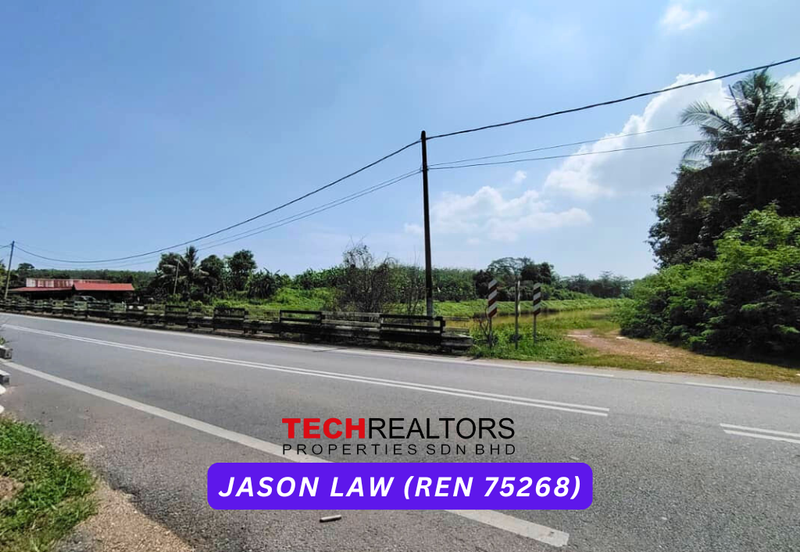Beside Main Road - Pokok Sena (Kedah) | ~RM8 psf | Agriculture Land 