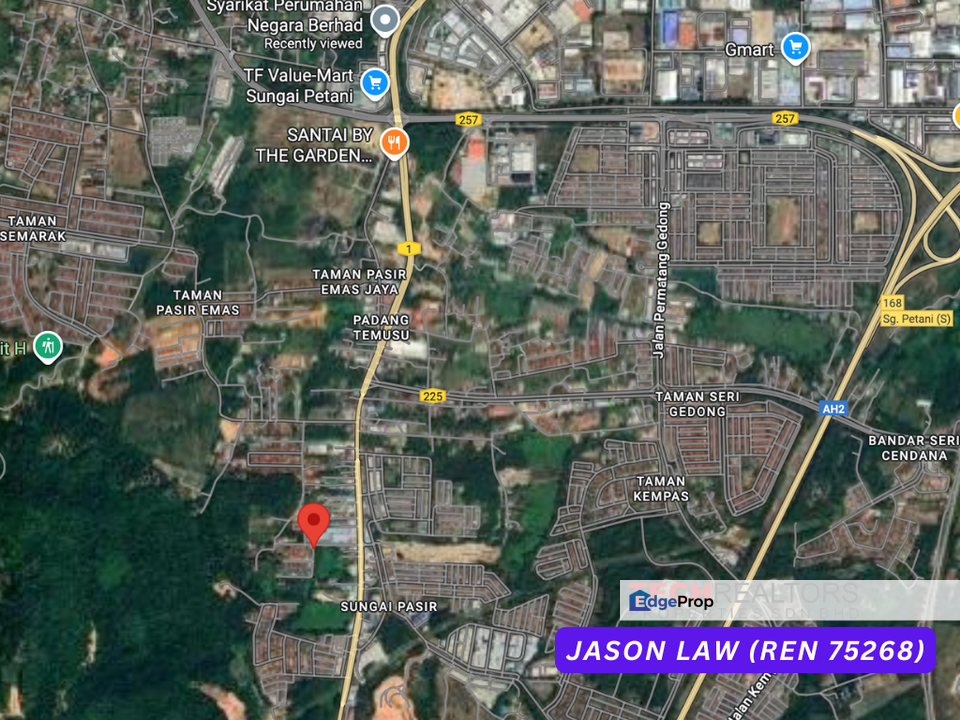 Permata Indah | Corner Lot | Bungalow Land | Near Sejati Indah & SP Selatan | Sungai Petani Kedah, Kedah, Kuala Muda