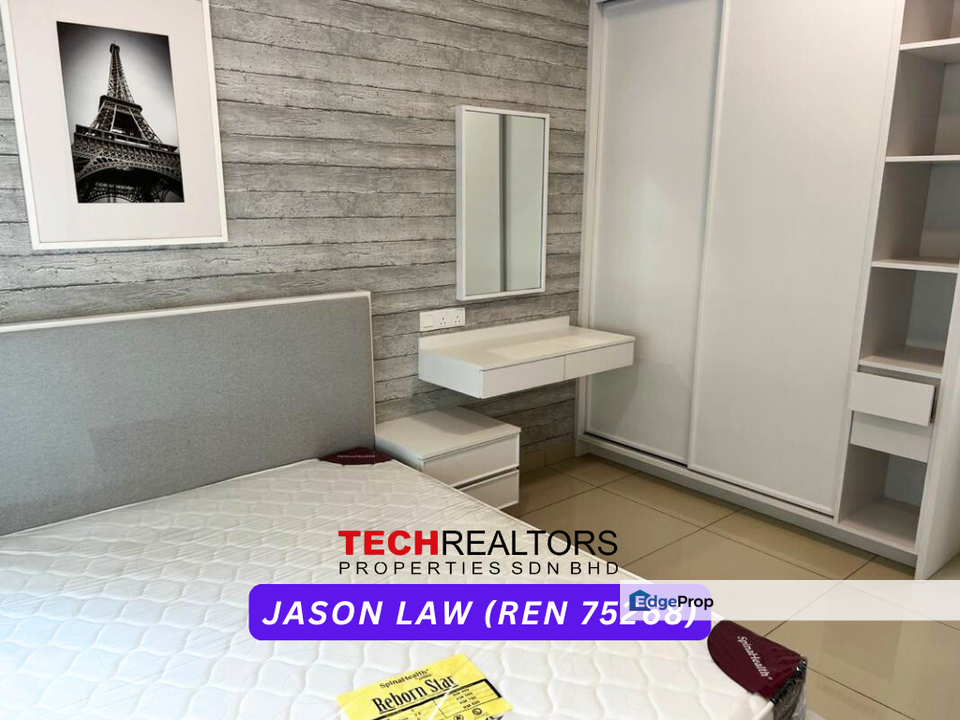 Fully Furnished & Renovated Condominium | Tropicana Bay Residences | Prime Bayan Lepas | Penang, Penang, Sungai Nibong